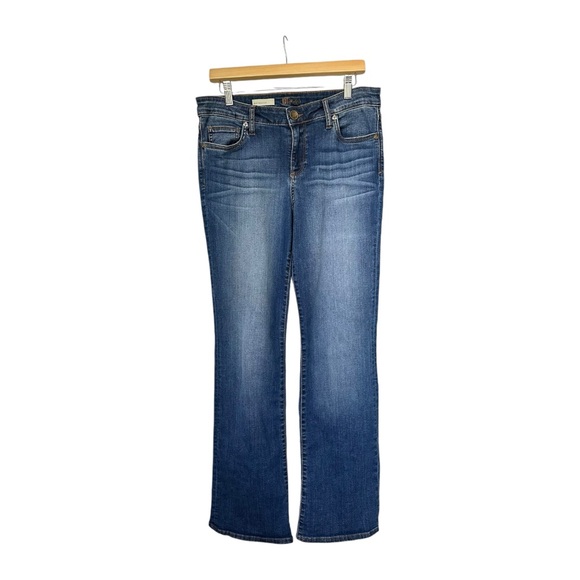 Kut from the Kloth Baby Bootcut Jeans Mid Rise Zip & Button  Size 10S - Picture 11 of 11